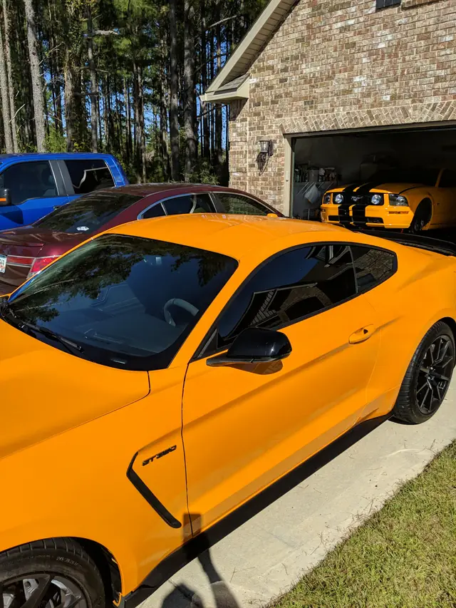 Window tint detail